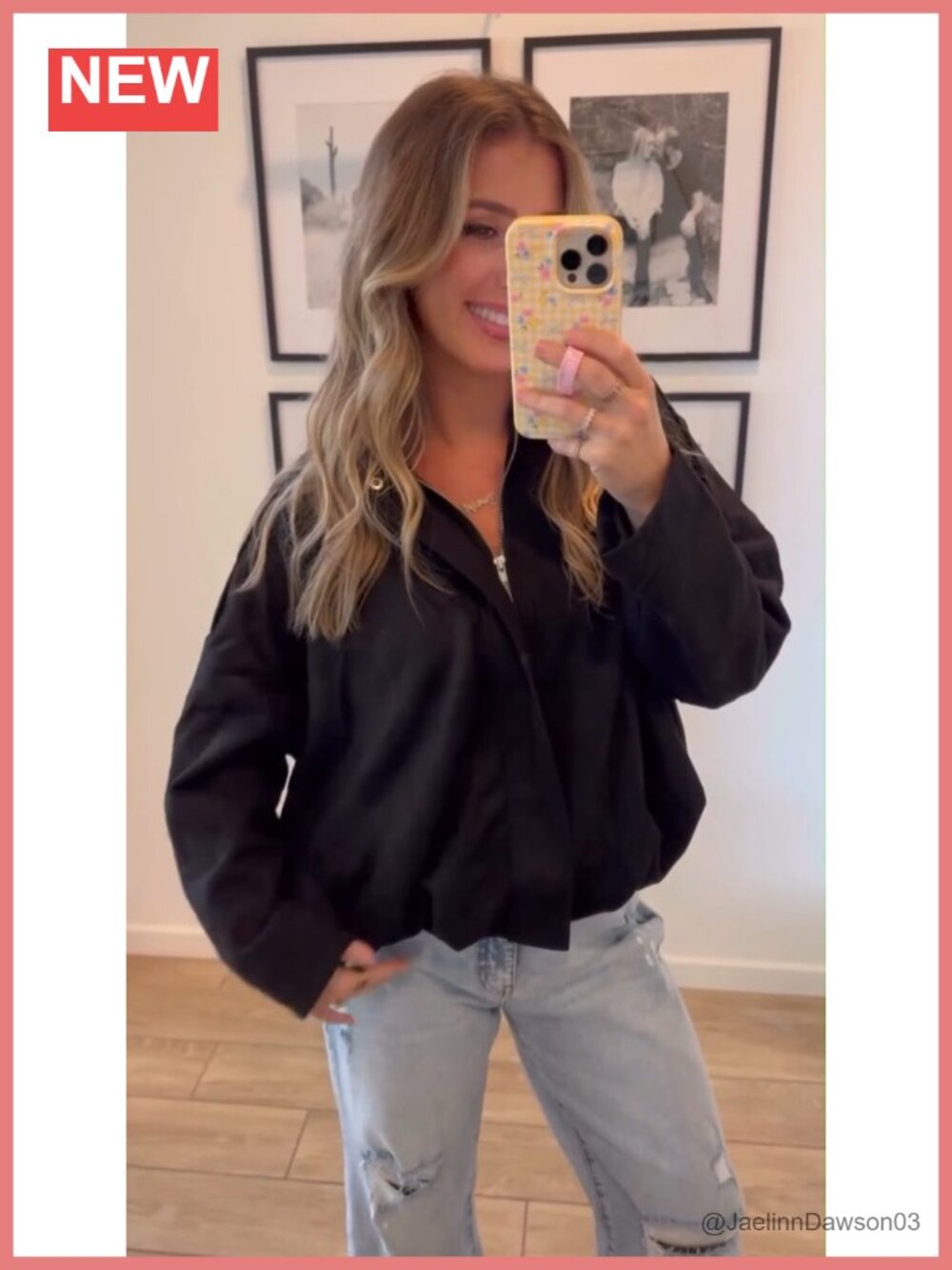 Faux Suede Bomber Jacket Cropped Oversized Zip Up Fall Coat - Picture 6 of 6